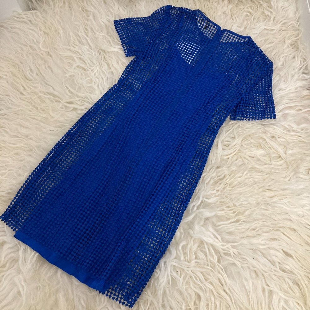 DIANE VON FURSTENBERG Chain Lace Dress 0061 - Picture 12 of 15